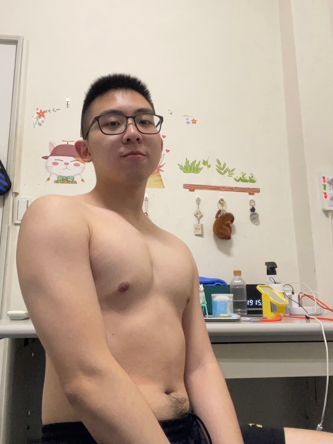 最近睡前都會尻一發