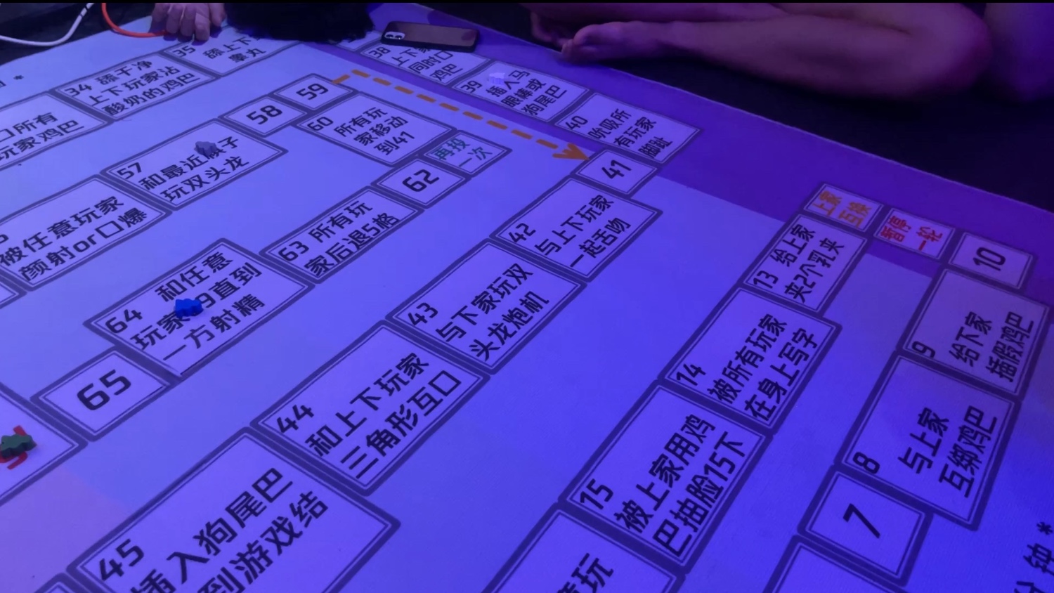 飞行棋之人体盛宴