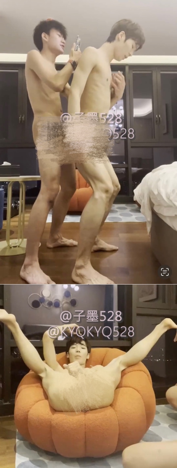 002：子墨联名内射ZYC（上）在酒店里用大鸡吧无套内射清秀小受