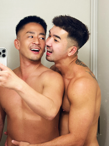 Hiroya and Daniel