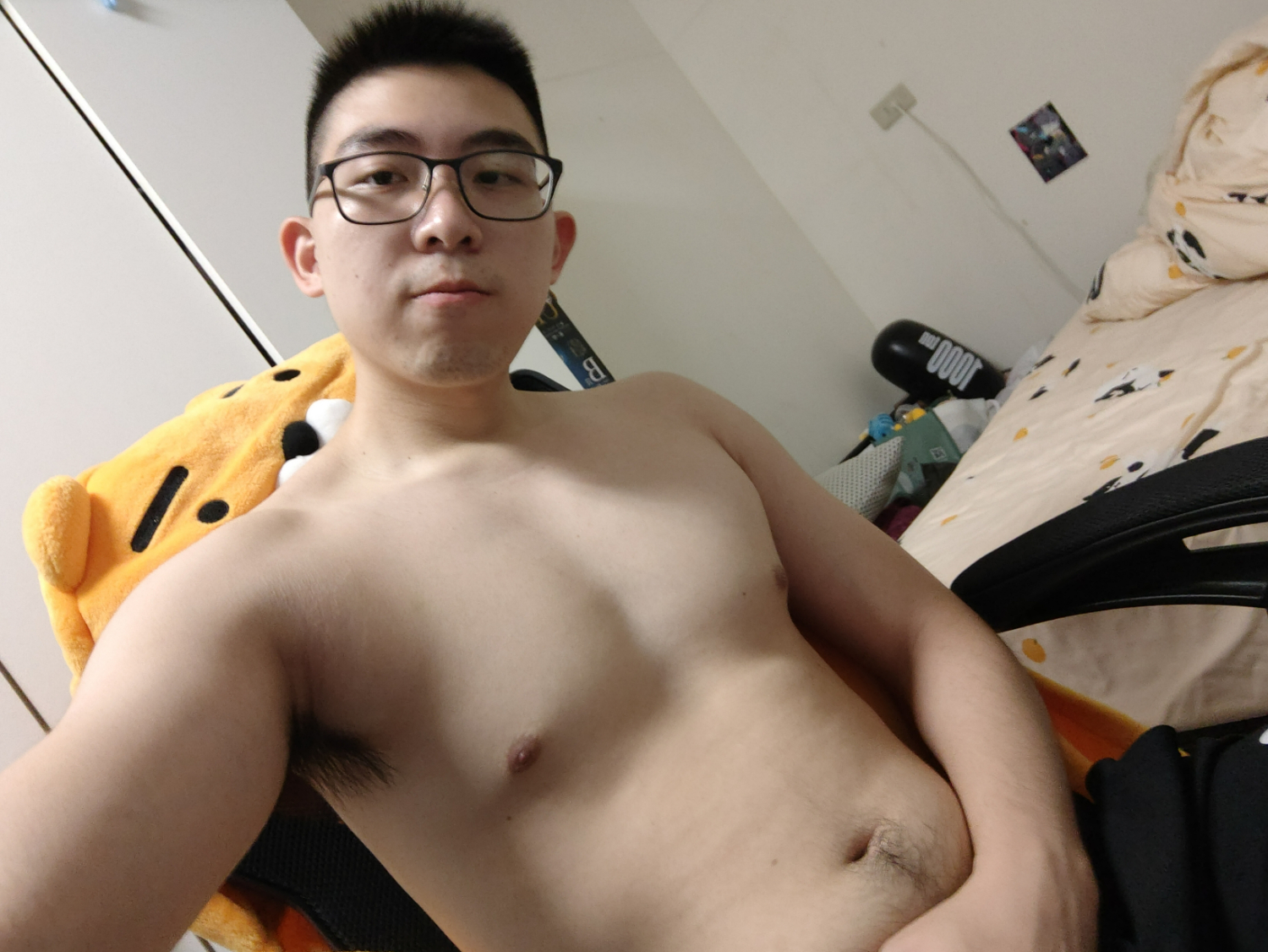 忍了好多天