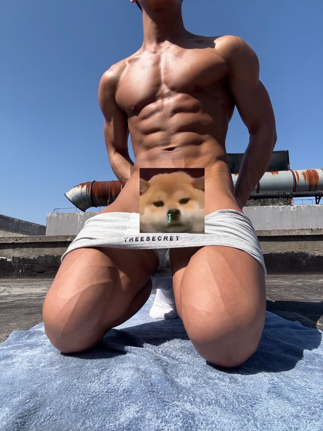 肌肉男打桩教练