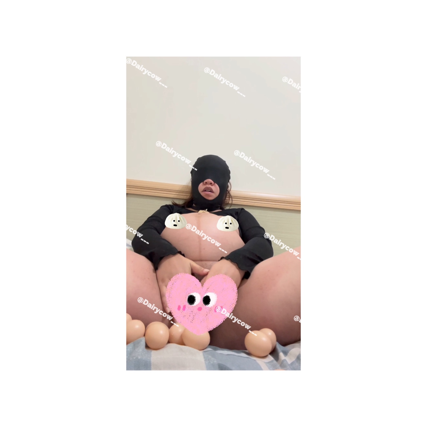 |孕妻|淫穴產蛋|頭套騷樣|