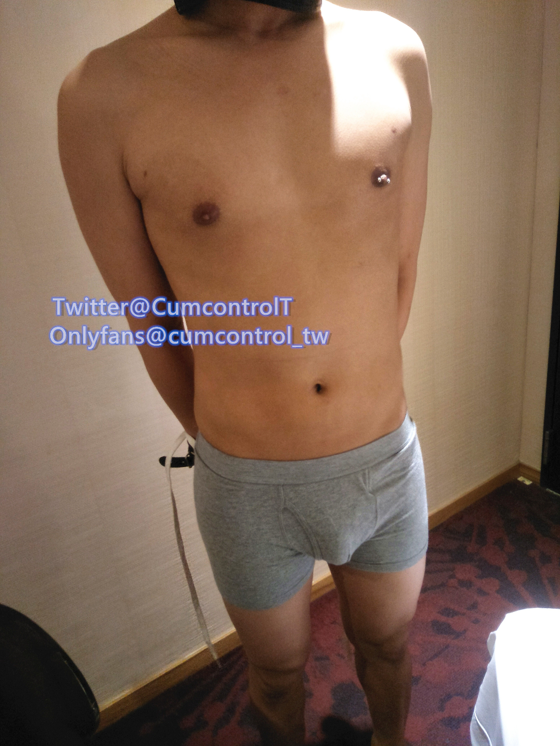 【控射性感乳環大直屌 Edging Hot Guy With Pierced Nipples - Part 1】