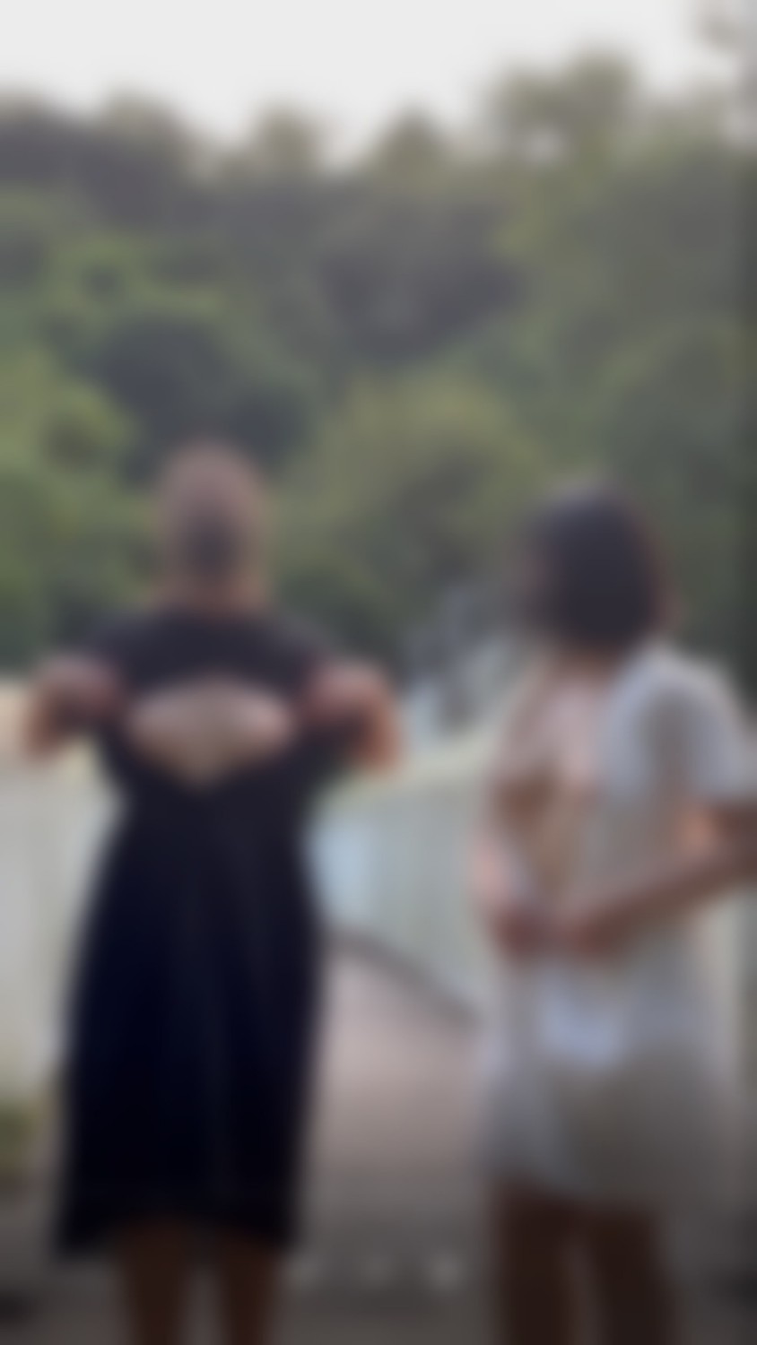 香港女推主一起露出🫣