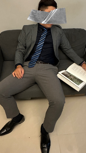 多精西裝職男