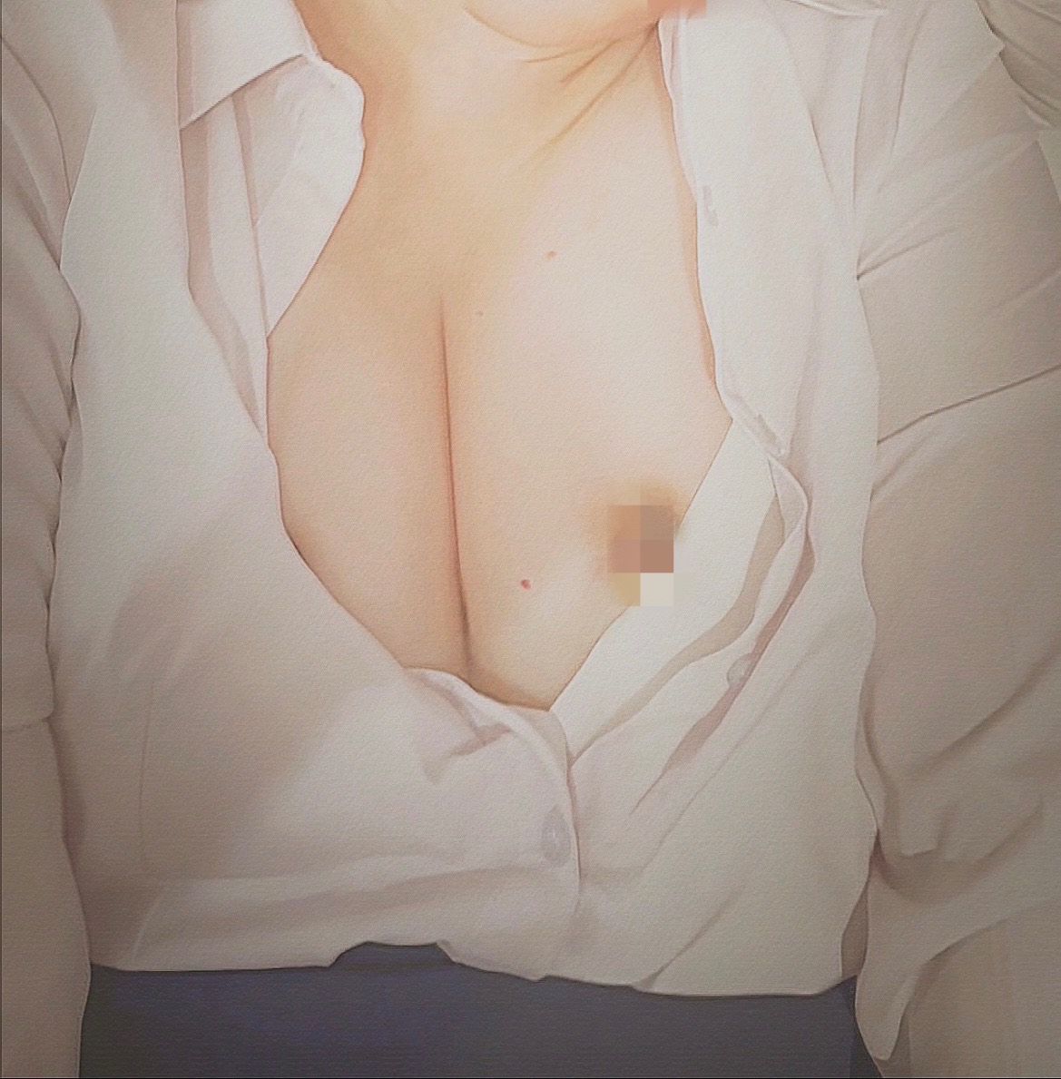 老公，頂到了