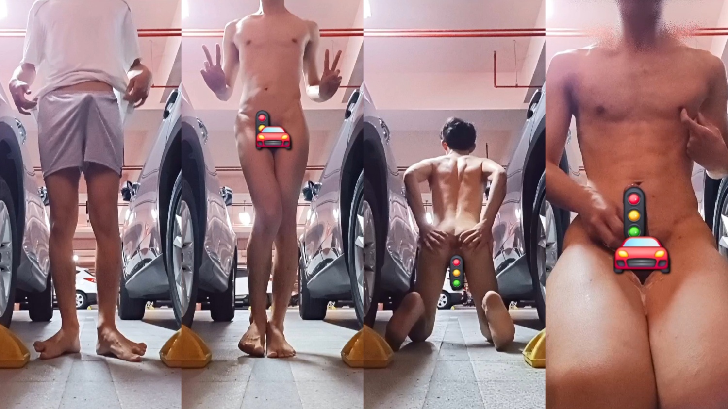 停車場脫光射精（2：11）