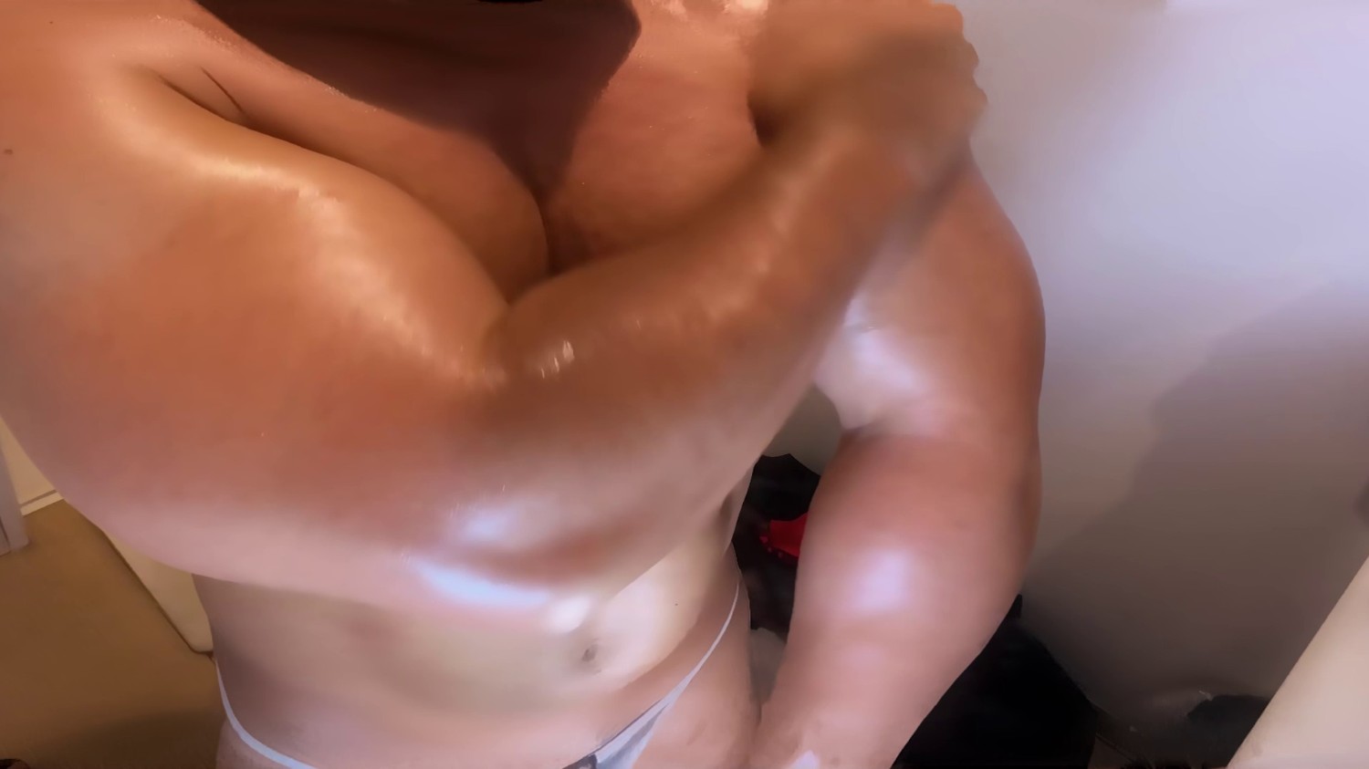 お肌のお手入れ・・・ Skin care...