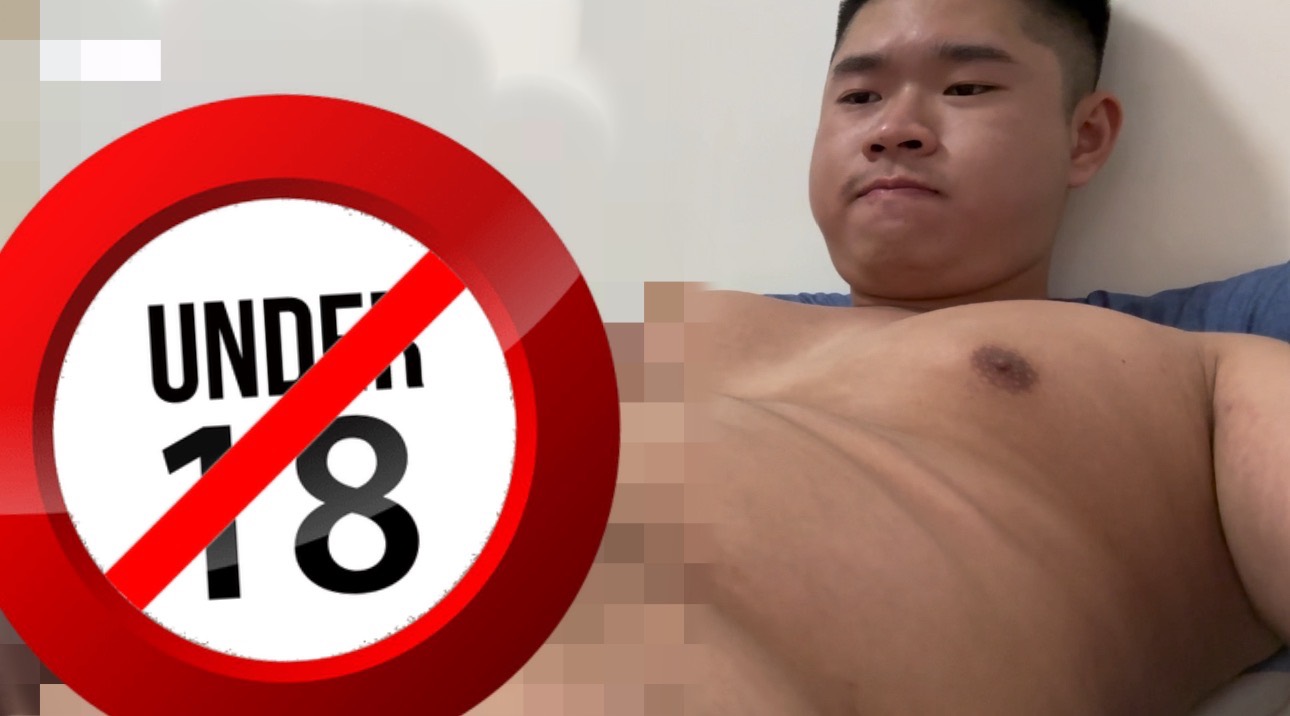 無手射精😳